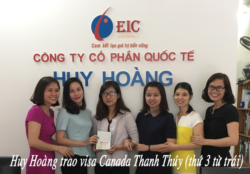 Chúc mừng thành công visa Canada Nguyễn Thanh Thúy